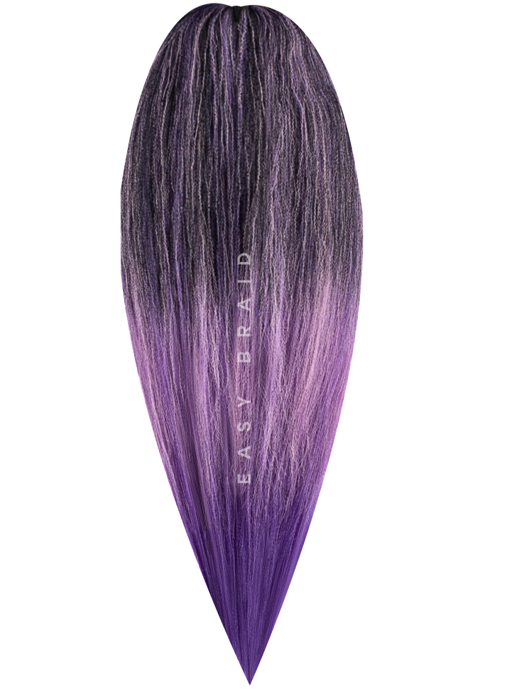 Канекалон Easy Braid 1B/2PINK/PURPLE.A 90 грамм