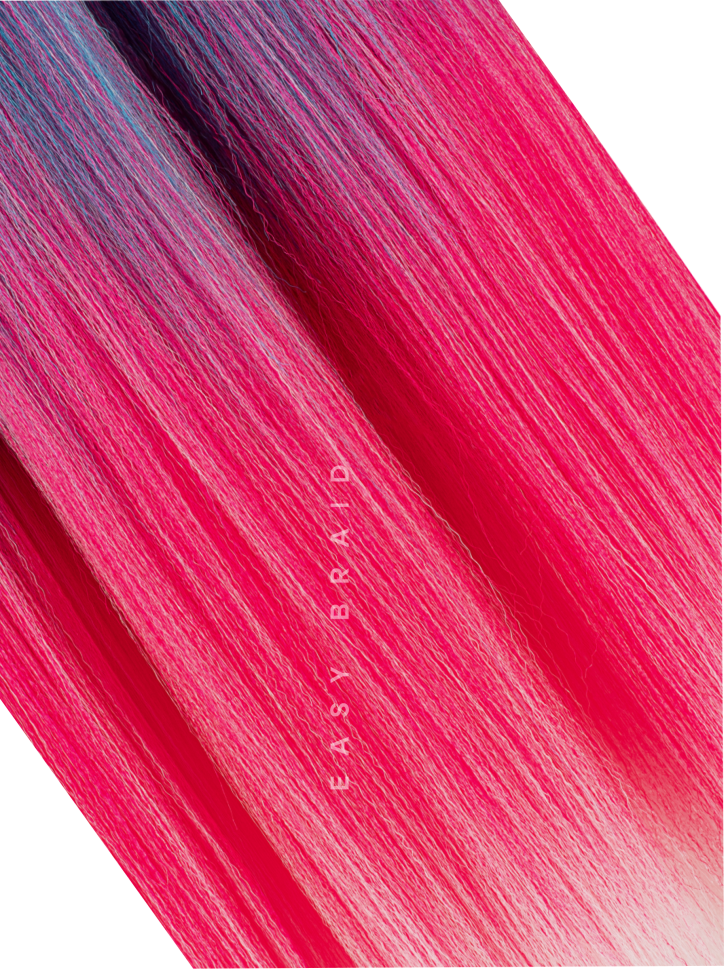 Канекалон Easy Braid 3BLUE/PINK/630 90 грамм